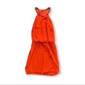 NWOT Bisou Bisou Orange Summer Dress